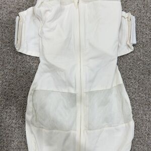 Soft White SNOO swaddle